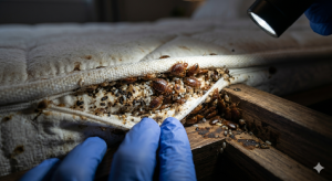 severe bed bug infestation